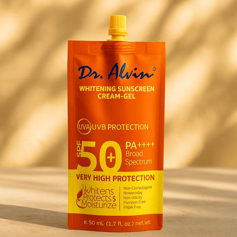 Dr. Alvin - Whitening Sunscreen Cream-Gel SPF 50+